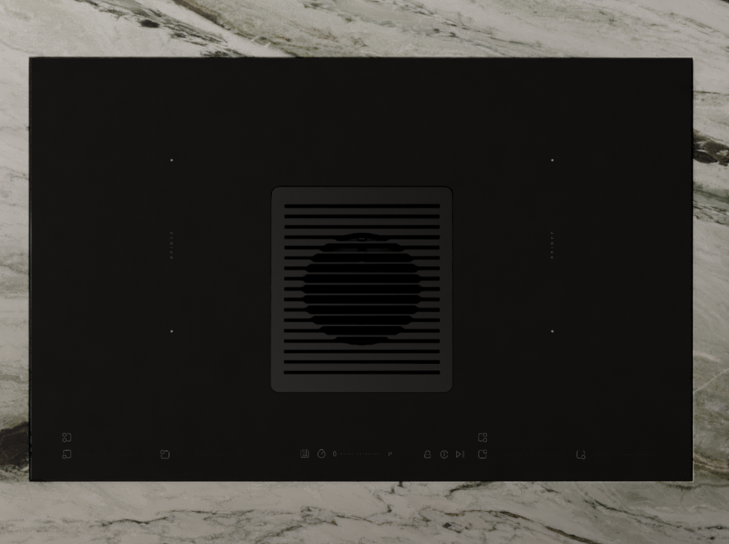 Kombinácia odsávača pár Wizard One a indukčnej dosky Ciarko Design CBD8301C